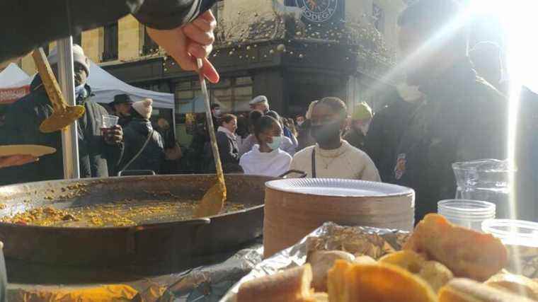 a paella of the heart organized for single people and the most disadvantaged