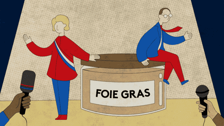 foie gras, the guest who plays spoilers in the political debate