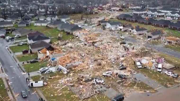 in the aftermath of the disaster, shock and desolation