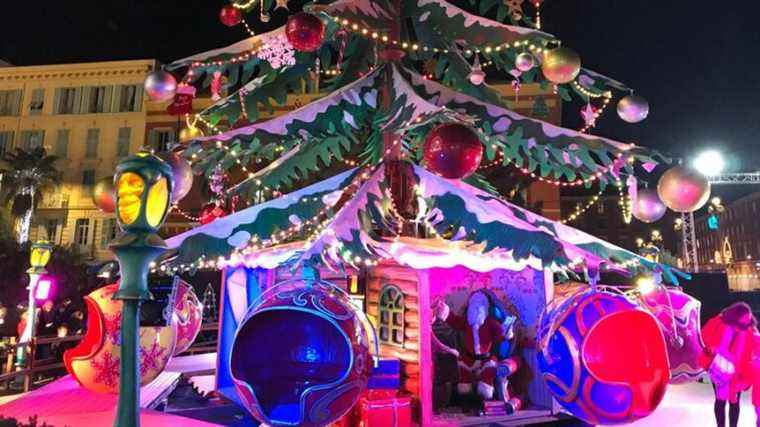 look back at the inauguration of the Christmas Market in Nice