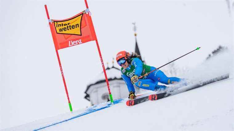 provisional best time for Federica Brignone, follow the second round of the Lienz giant slalom