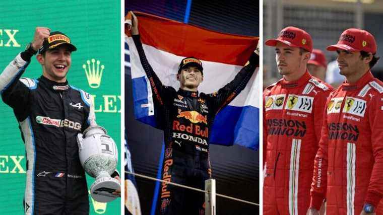 the Red Bull-Mercedes fight, a French victory and the return of Ferrari… What to remember from the 2021 season