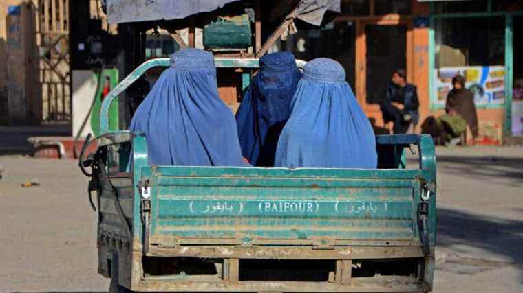 the Taliban forbid women to travel more than 72 kilometers without being accompanied