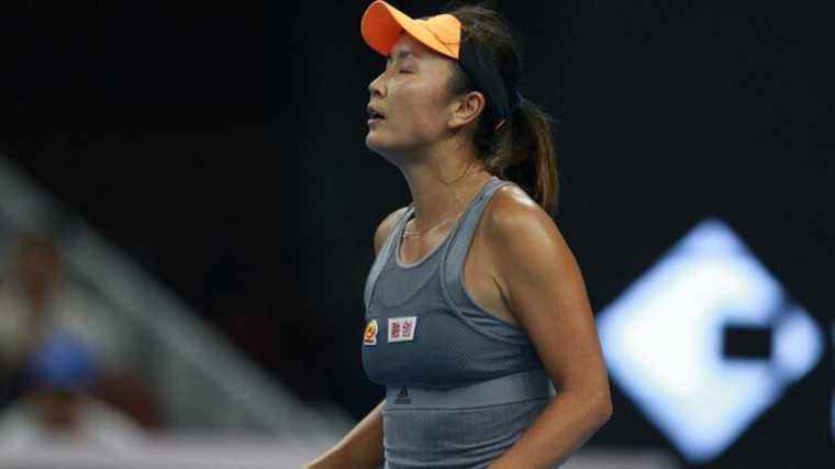 discord at the Australian Open over the t-shirt to support Peng Shuai