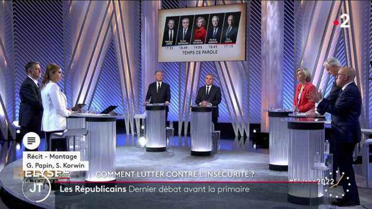 the candidates for the LR nomination compared their programs during a final debate before the congress