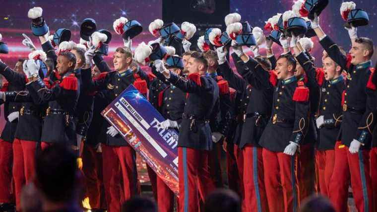 the choir of Saint-Cyr Coëtquidan, winner of La France has an Incredible Talent 2021