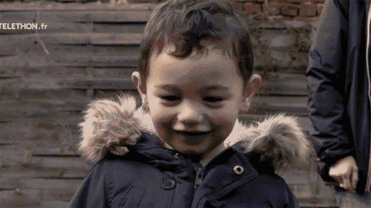 the story of Oscar, two and a half years old, with a genetic disease