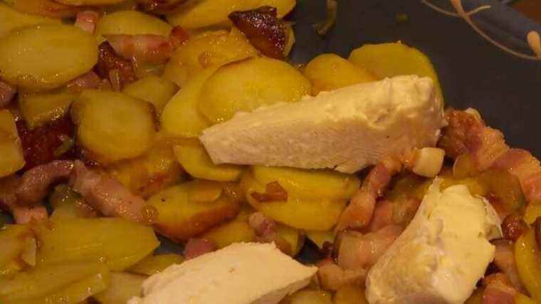 the tartiflette, the winter dish that warms up