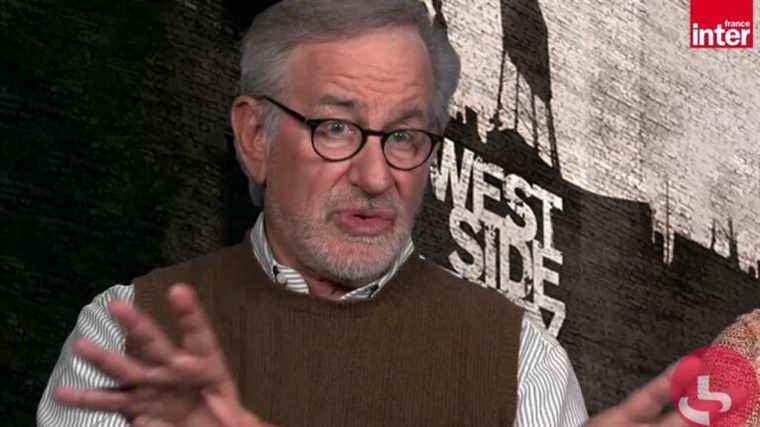 the theme of “xenophobia is a very important part” of the film, explains director Steven Spielberg