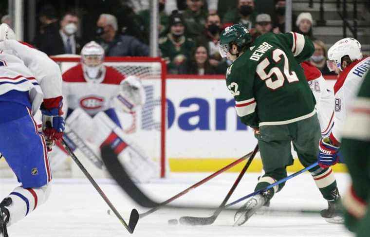 The Canadian lost 8-2 to the Wild