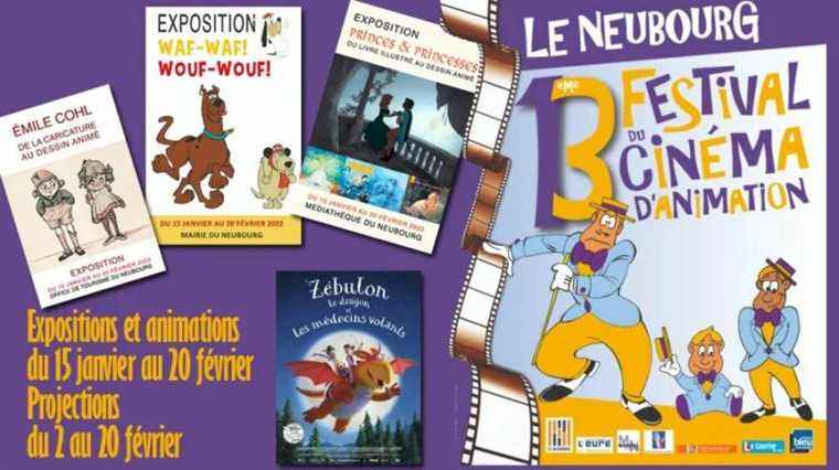 21 films for the 13th animation film festival of Neubourg