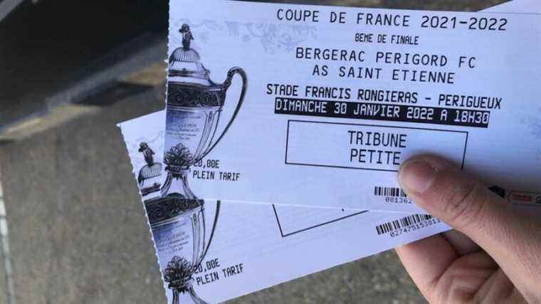 500 more places for the round of 16 of the French Football Cup between Bergerac and Saint-Etienne