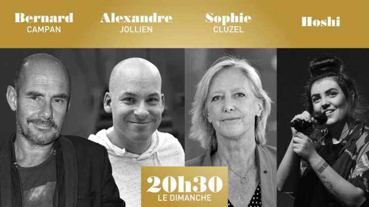 “8:30 p.m. on Sunday” with Bernard Campan, Alexandre Jollien, Sophie Cluzel and Hoshi – France 2 – January 16, 2022