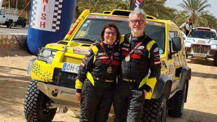 A Seine-et-Marnais couple complete the Dakar 2022 for the benefit of an association