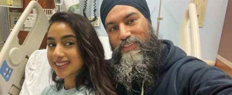 A little girl for Jagmeet Singh and his wife