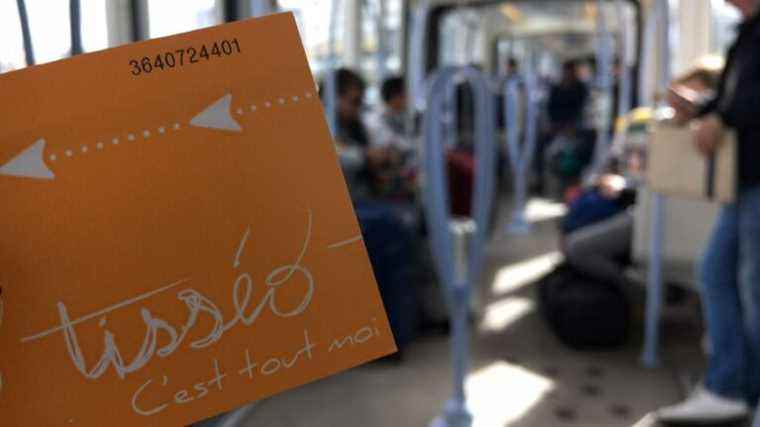 A man arrested in the Toulouse tram for spitting on passengers