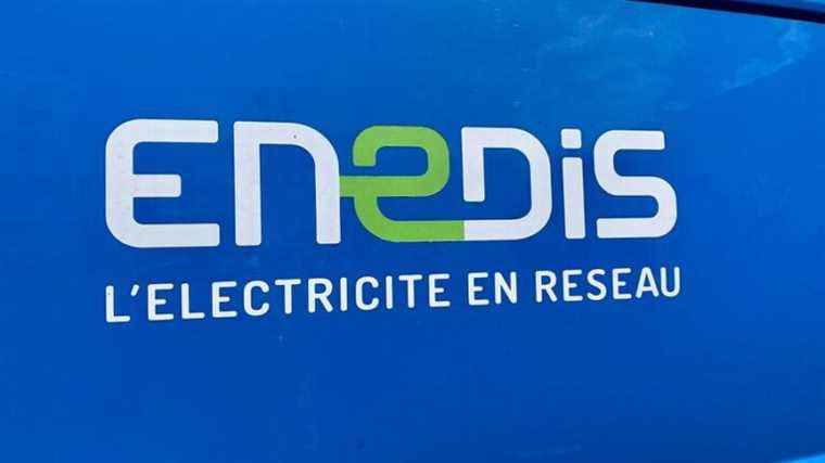 A power cut in progress in Epinal