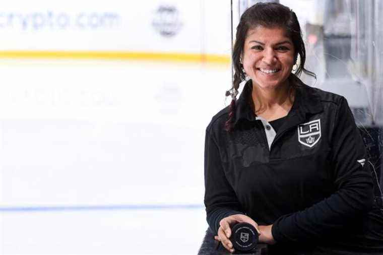 Aisha Visram |  A first woman behind a bench in the NHL