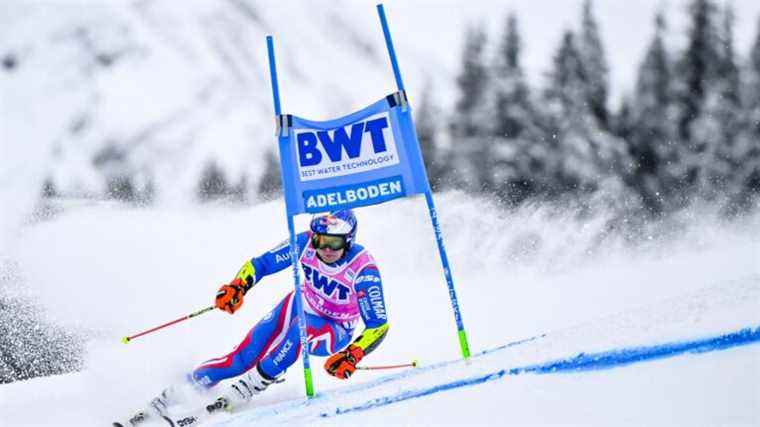 Alexis Pinturault is reassured by finding the podium on the giant of Adelboden, Imperial Marco Odermatt