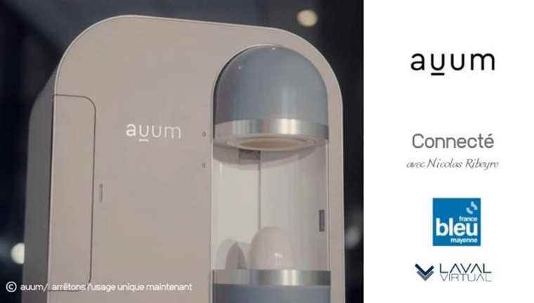 An innovative glass washing machine to no longer use single-use cups