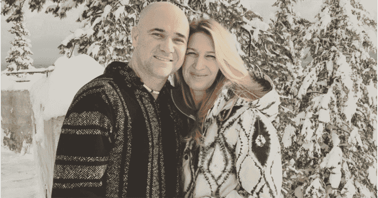 Andre Agassi and Steffi Graf: Photos of their daughter Jaz (18) for a snowy station wagon