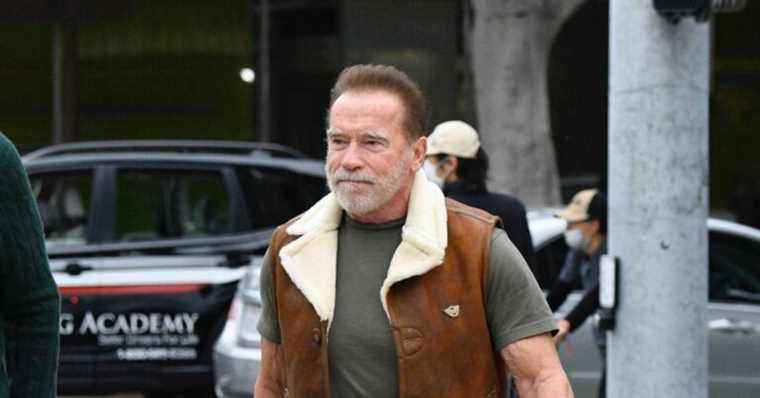 Arnold Schwarzenegger involved in an impressive car accident