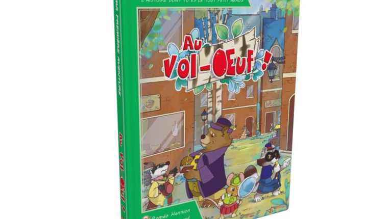 Au Vol-Oeuf by Jean-Philippe Sahut, a gamebook for 4/7 year olds published by Game Flow