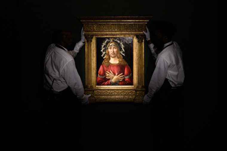 Auctions in New York |  A rare Botticelli painting sold for 45 million