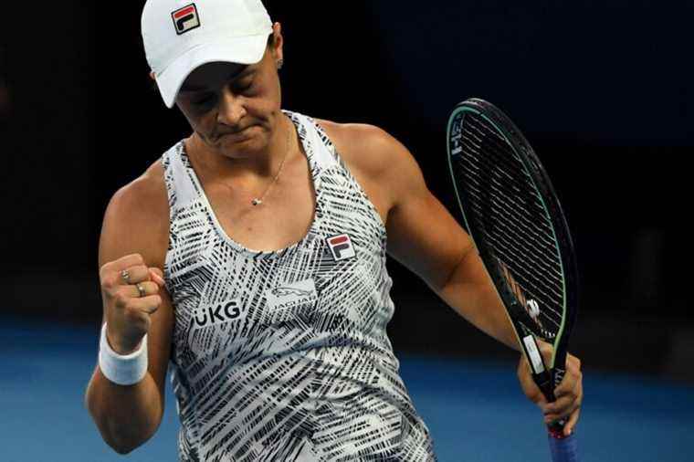 Australian Open |  Ashleigh Barty advances to the quarters