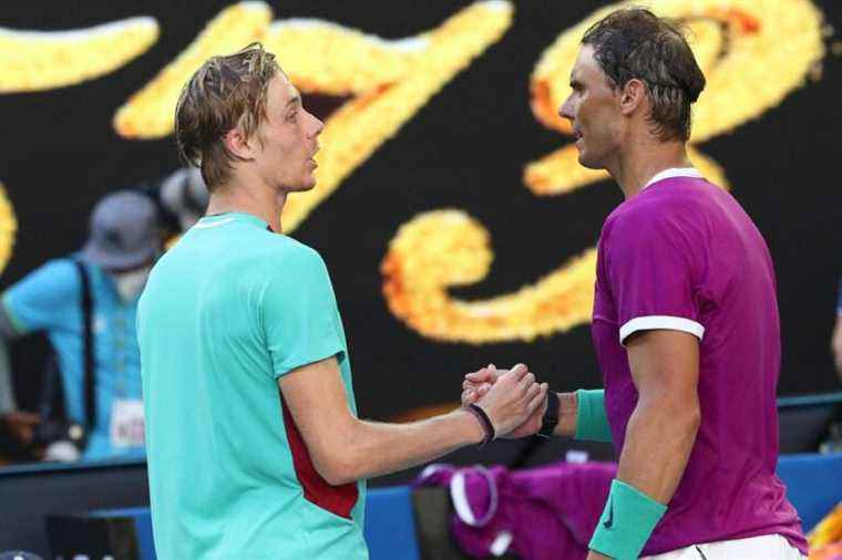 Australian Open |  Denis Shapovalov loses his duel against Rafael Nadal