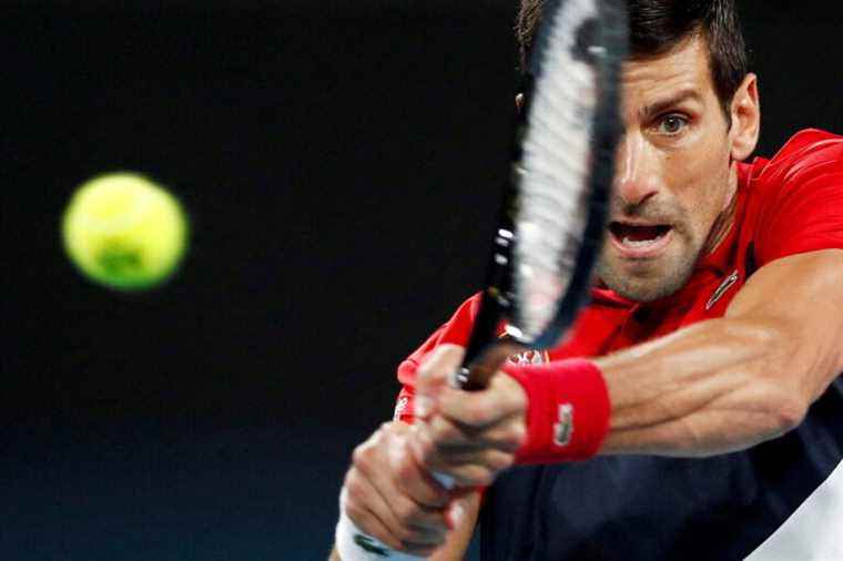 Australian Open |  Djokovic is training, his participation still pending