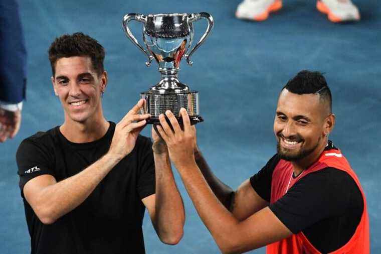 Australian Open |  The terrible children Kyrgios and Kokkinakis titled in doubles