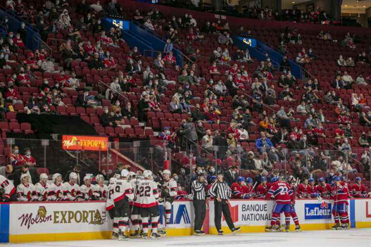 Back to the Bell Center |  The Canadian wanted to be able to sell 10,000 tickets