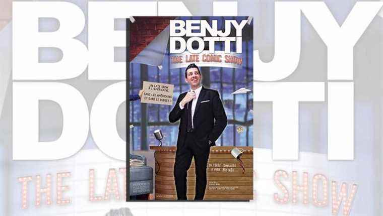 Benjy Dotti offers an American late show, but in France and without the budget