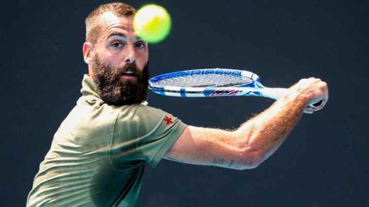 Benoît Paire qualified for the second round of the Australian Open tennis