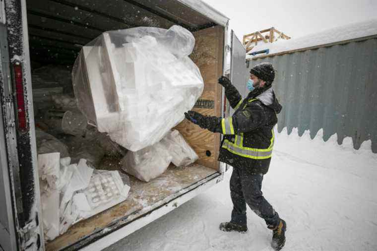 Blue planet, green ideas |  A special collection for polystyrene, the unloved of sorting centers