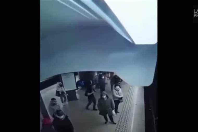 Brussels Metro |  A Frenchman imprisoned for having pushed a woman on the rails