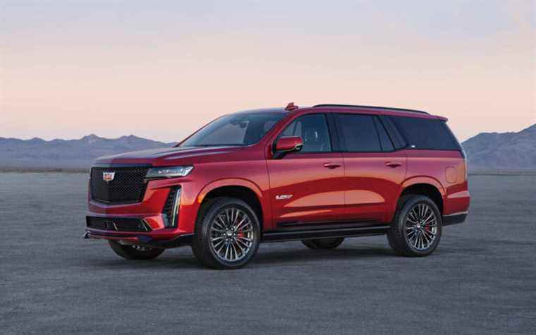 Cadillac announces the fearsome 2023 Escalade-V