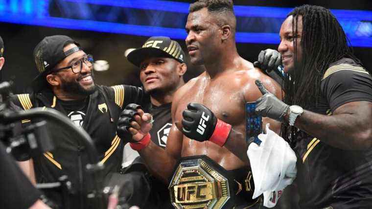 Cameroonian Francis Ngannou retains UFC heavyweight title against Frenchman Ciryl Gane