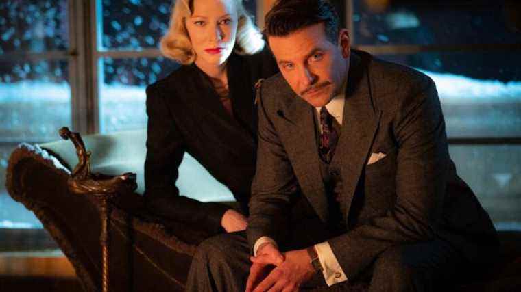 Cate Blanchett and Bradley Cooper in “Nightmare Alley”, a fable by Guillermo del Toro about lies and greed