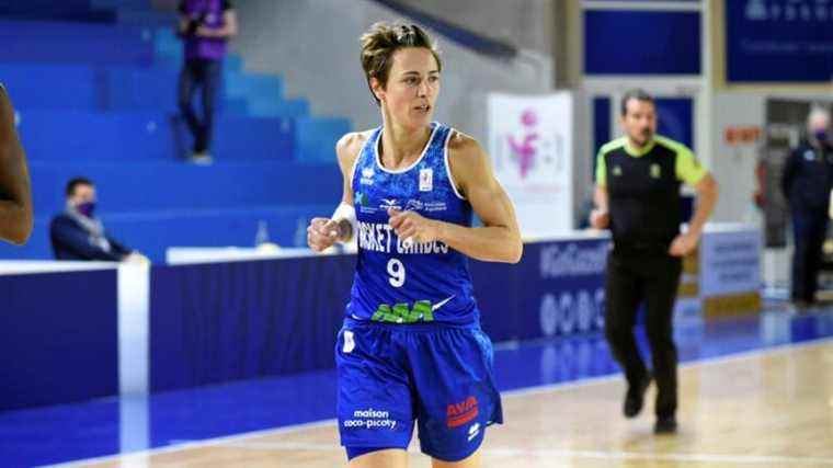 Céline Dumerc, captain of Basket Landes, receives the Legion of Honor