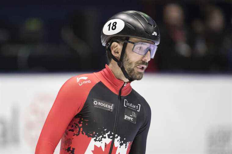 Charles Hamelin at peace with his retirement