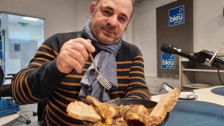 Chef François Castets makes us his “Daube de Canard aux Chanterelles”