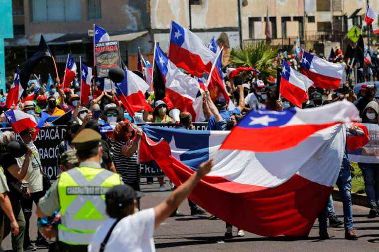 Chile |  Thousands demonstrate against the influx of illegal immigrants