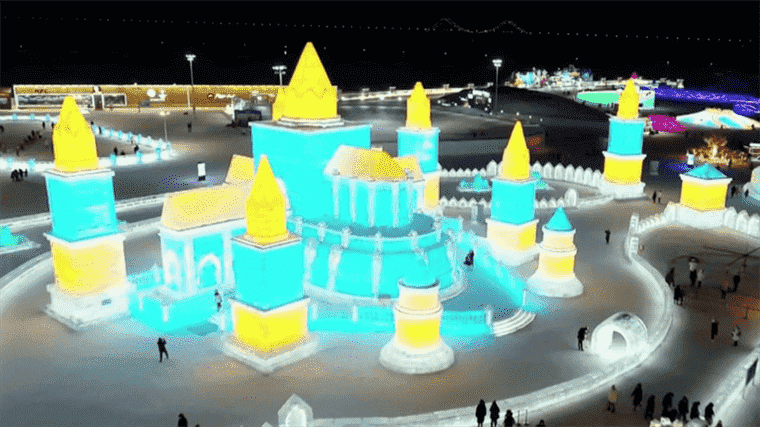 China: behind the scenes of the Harbin Ice Festival