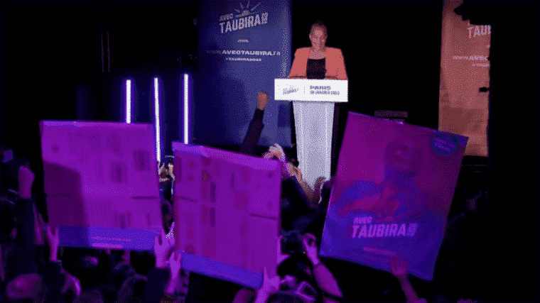 Christiane Taubira at the head of the popular left-wing primary