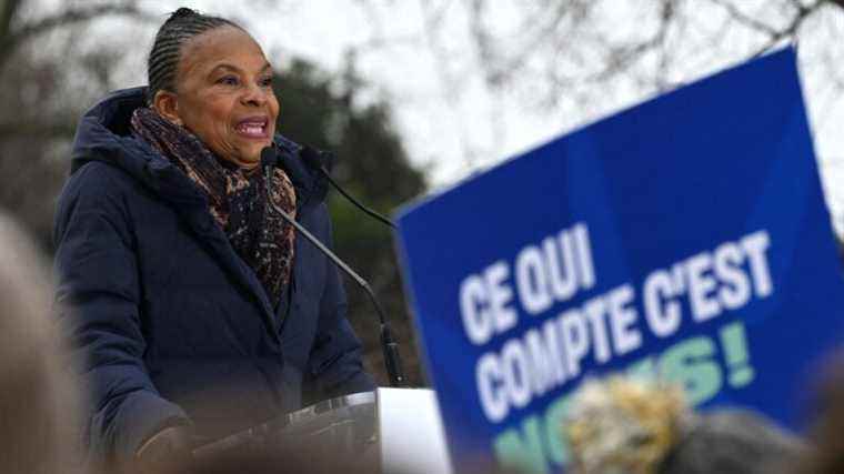 former Minister of Justice Christiane Taubira formalizes her candidacy