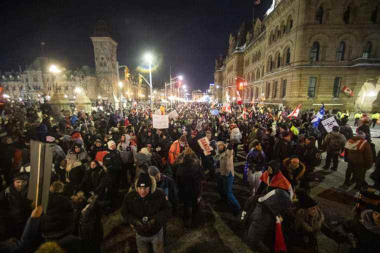 Convoy against compulsory vaccination |  The last convoys of truckers have arrived in Ottawa