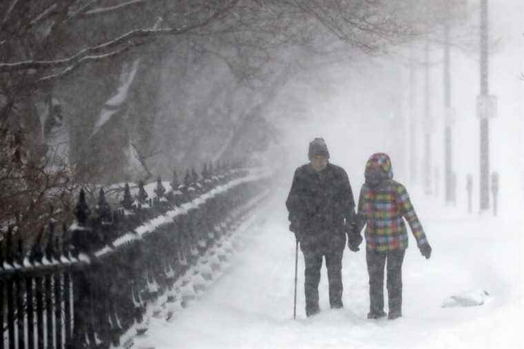 “Cyclone bomb” in the United States |  Boston under 60 cm of snow