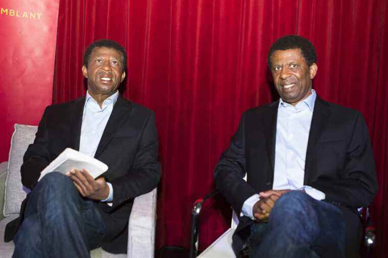 Dany Laferrière at the Grévin museum in Paris